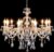 10 Arm Kroonluchter – Crystal Chandelier – Kristallen Kroonluchter – Hanglamp – Moderne Hanglamp – Woonkamerlamp – Moderne lamp
