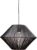 1304 Design – Hanglamp – CHARLY – Metaal – Mat Zwart – Ø40x27cm