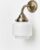 Art Deco Trade – Wandlamp Getrapte Cilinder Small Curve Brons
