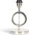Authentic Models – Art Deco Circle Lamp Single – Lamp – TafelLamp – Staande lamp – Stalamp – Sfeerlamp – Woonkamer – Staande lampen – tafellamp slaapkamer – Silver