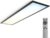 B.K.Licht – Dimbaar Plafondlamp – led paneel zwart – 25×100 cm – met afstandsbediening – ultraplat plafonniére – CCT – 3.000 tot 6.500 Kelvin – 2.200Lm – 24W