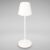 B.K.Licht – Dimbare Tafellamp – draadloos – LED bedlamp – met touch – voor buiten – met USB-C – wit
