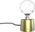 Design POV Tafellamp – Messing – Ø12 x 9 cm – Messing
