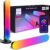 Iqonic Slimme LED Lamp – Smart RGB Light Bar – Tafellamp – 2 Stuks – Met App – Google Home en Alexa