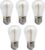 LED filament lamp | 1W | E27 | 2700K – Warm wit | 5 stuks