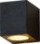 LED Tuinverlichting – Buitenlamp – Prixa Hoptron – GU10 Fitting – Vierkant – Mat Zwart – Aluminium – Philips – CorePro 827 36D – 4W – Warm Wit 2700K – Dimbaar