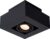 Lucide XIRAX – Plafondspot – LED Dim to warm – GU10 – 1x5W 2200K/3000K – Zwart