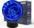 Lumi 3D Nachtlamp – 16 kleuren – Ajax – Amsterdam – Voetbal – LED Illusie – Bureaulamp – Sfeerlamp – Dimbaar – USB of Batterijen – Afstandsbediening – Cadeau