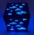 Minecraft Lamp – Lichtgevende LED diamond Blok – Interne batterij – Ophangbaar muur – Nachtlamp – Kinderen slaapkamer