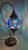 Oosterse Glans – Handgemaakte Mozaïeklamp – Zwaan lamp 60cm – Blauw