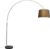 QAZQA Booglamp XXL – Moderne Staande booglamp – 1 lichts – H 2250 mm – Staal – Woonkamer