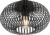 TRIO JOHANN – Plafondlamp – Zwart mat – excl. 1x E27 60W – D: 30cm