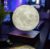 Zwevende Maanlamp | Eikenhout look | Warm wit | 3D Maan lamp | Moonlamp